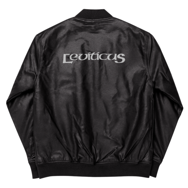 Leviticus (Leather Bomber Jacket) - Image 6