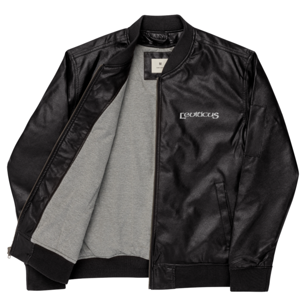 Leviticus (Leather Bomber Jacket) - Image 5