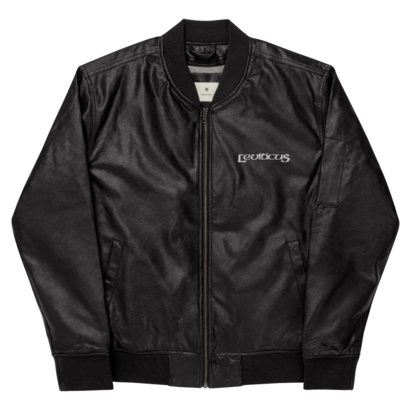 Leviticus (Leather Bomber Jacket)