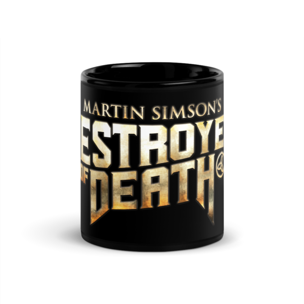 Destroyer of Death (Black Glossy Mug) - Image 3