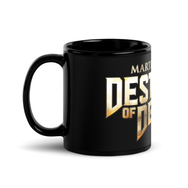 Destroyer of Death (Black Glossy Mug) - Image 2