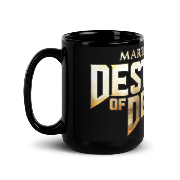 Destroyer of Death (Black Glossy Mug) - Image 4