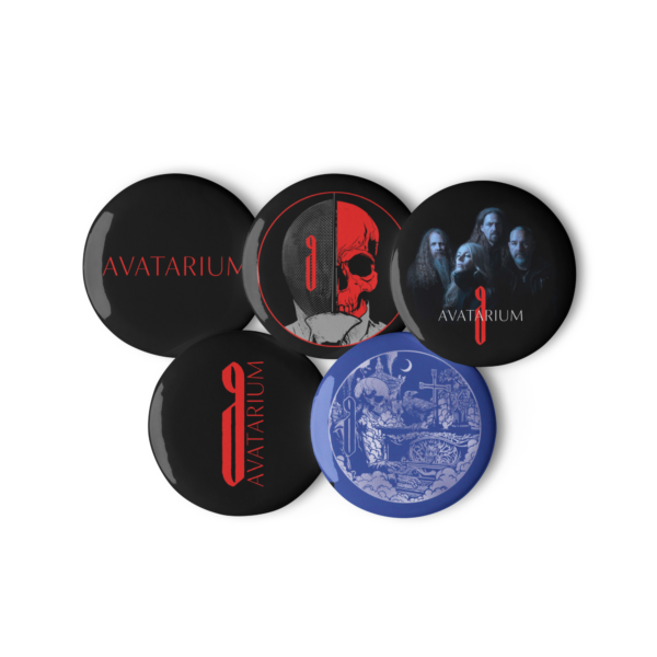 Avatarium (Set of pin buttons)