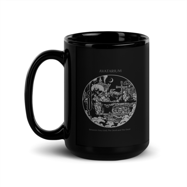 Avatarium - Between You, God, The Devil and The Dead (Black Glossy Mug) - Image 4