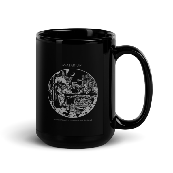 Avatarium - Between You, God, The Devil and The Dead (Black Glossy Mug) - Image 5