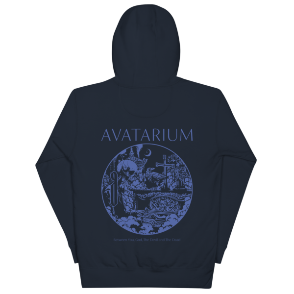 Avatarium - Between You, God, The Devil and The Dead (Blue or Black unisex Hoodie) - Image 5