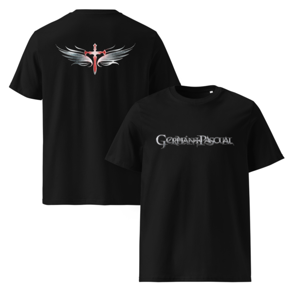 Germán Pascual - Cross & Wings (Unisex organic cotton t-shirt) - Image 2